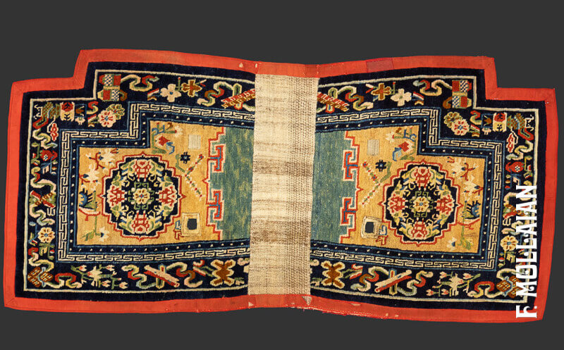 Antique Tibetan Rug n°:49041762
